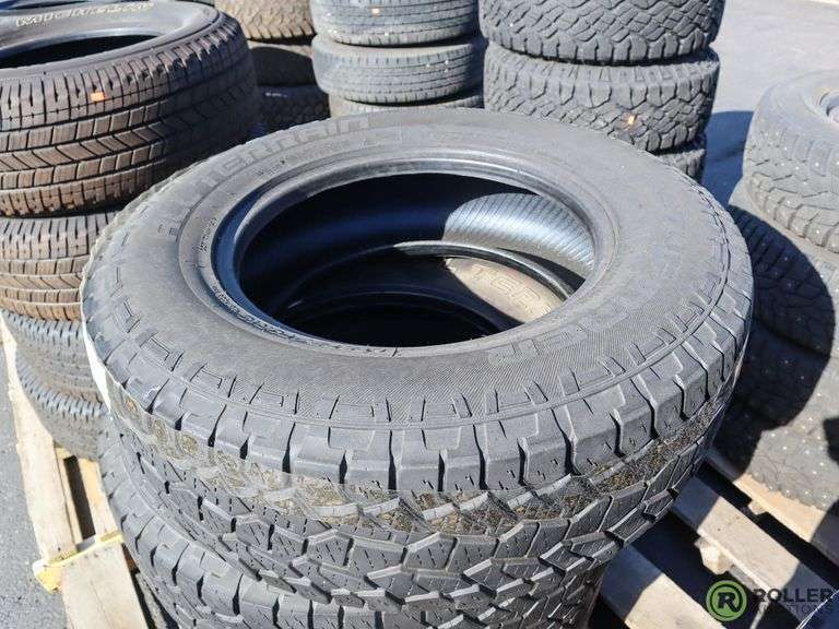 (4) Pathfinder All Terrain LT275/70R18 Tires Roller Auctions