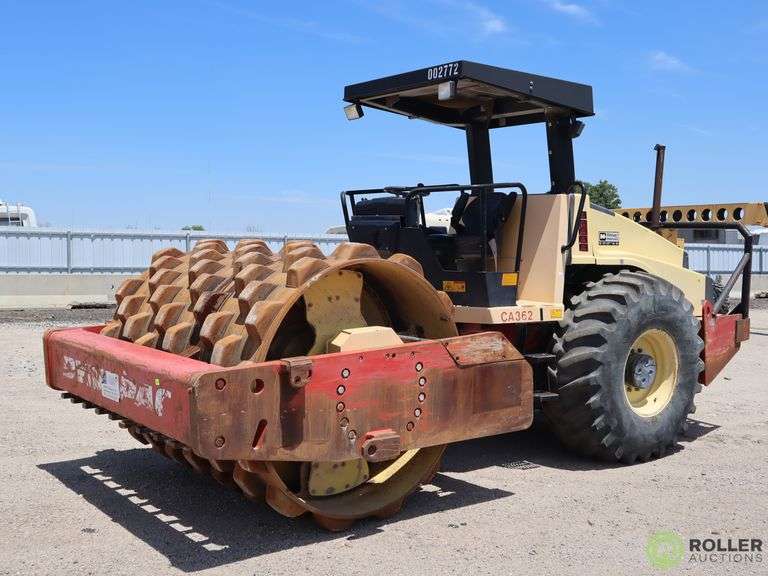Dynapac CA362PD RideOn Sheepsfoot Compactor Roller Auctions