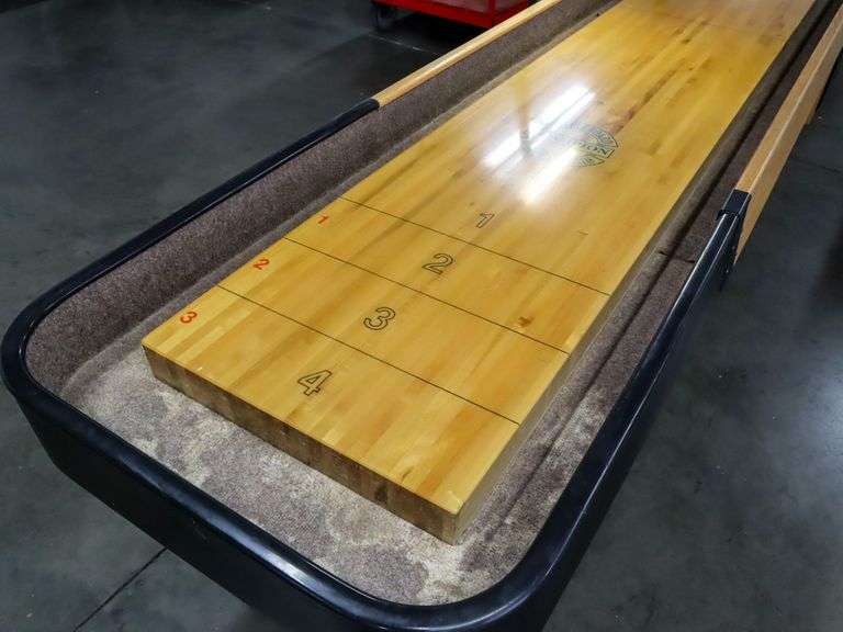 Champion 20' Shuffleboard (Pin Gate Not Installed) Roller Auctions