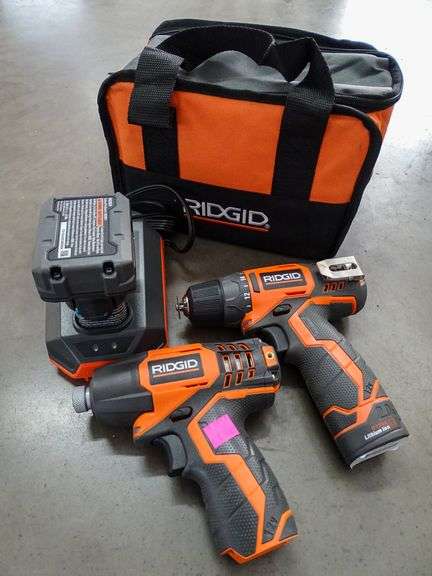 Ridgid R82230 and R82005 Drills with 