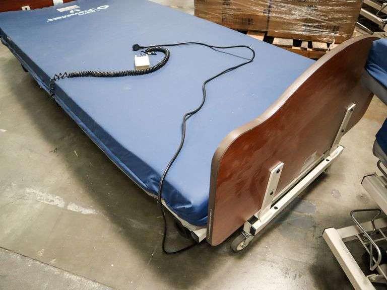 (4) Joerns Care 100 ECC Full Electric Hospital Beds with Mattresses