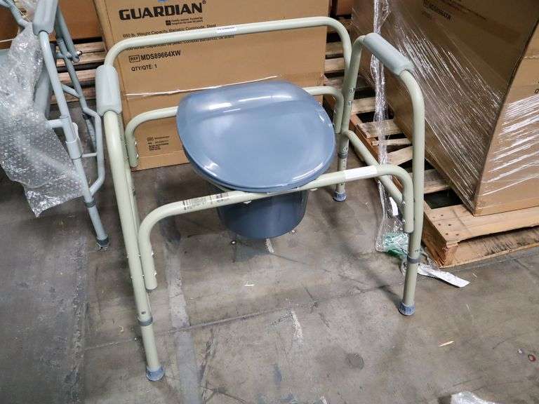 Medline MDS89664XW Commode Chair Roller Auctions