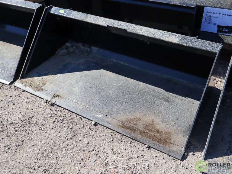 New Kivel 60in Skid Steer Bucket Roller Auctions