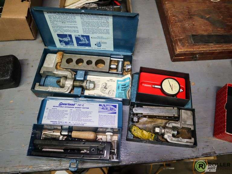 Adjustable Extension Gasket Cutter, Tube Cutters and Starret Gauge