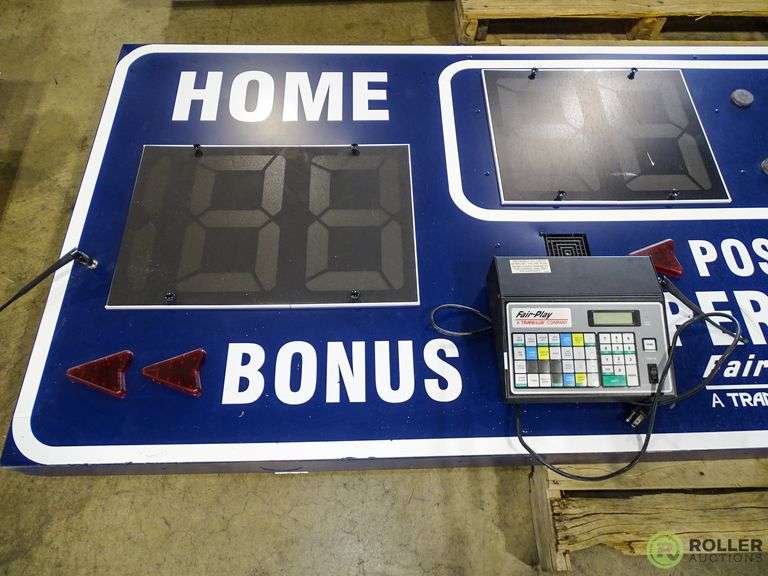 Translux FairPlay Scoreboard With Control Board, 9