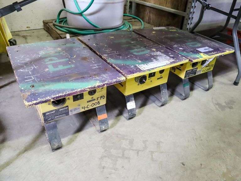 (3) CEP 6506GU Portable Power Distribution Units Roller Auctions