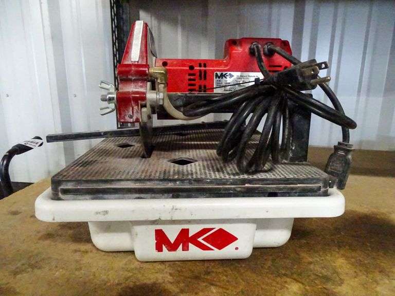 MK 170 Tile Saw - Roller Auction