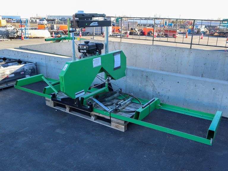 Central Machinery 62366 20in Max Sawmill with 301CC Gas Engine Roller