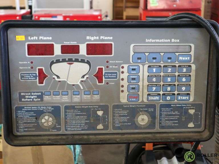 Coats 1250 Tire Spin Balancer Roller Auctions