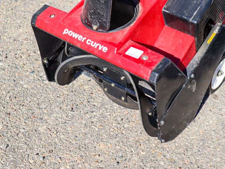 Toro Power Curve CCR 2500 GTS Snowblower, Gas, 20in Roller Auctions