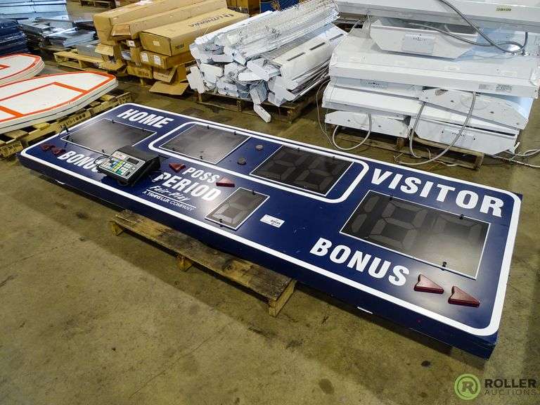 Translux FairPlay Scoreboard With Control Board, 9