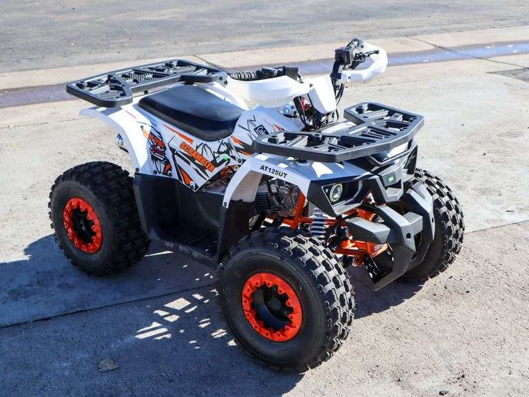 Coleman AT25UT Scrambler ATV, Gas, Automatic Roller Auctions