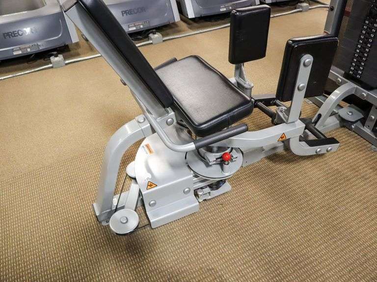 Life Fitness Hip Abduction / Adduction Cable Machine Roller Auctions