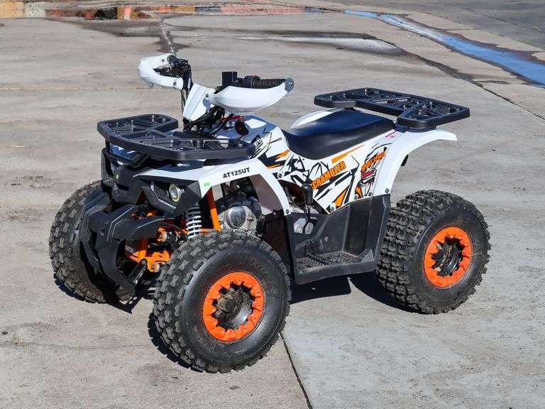 Coleman AT25UT Scrambler ATV, Gas, Automatic Roller Auctions