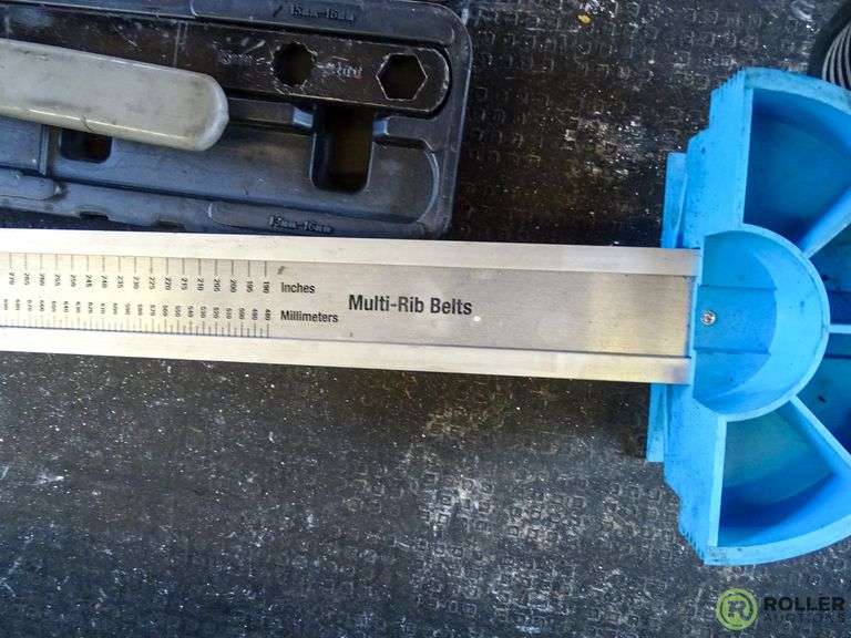 Cornwell OWC4645 Serpentine Belt Tool and Dayco Belt Ruler Roller