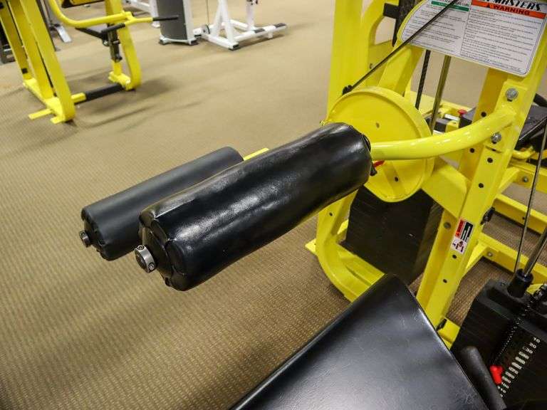 Body Masters XB915 Seated Leg Curl Cable Machine Roller Auctions