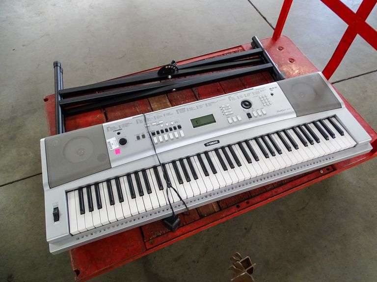 Yamaha DGX230 Portable Grand Keyboard with Stand Roller Auctions