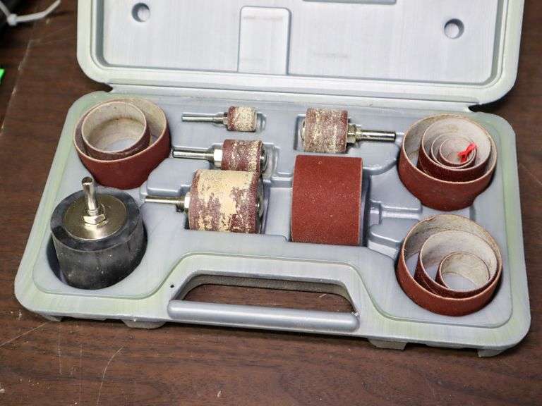 Buffalo Sanding Drum Kit, Black And Decker Wizard Rotary Tool Roller