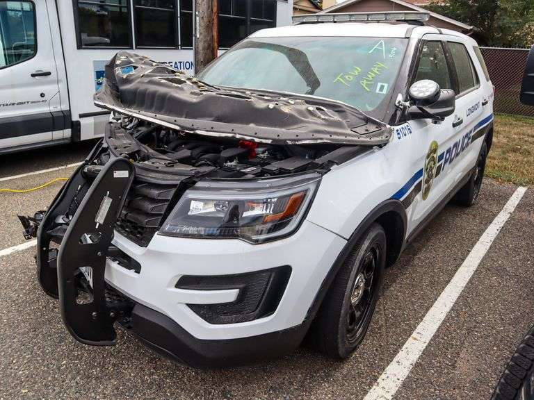 2016 FORD EXPLORER AWD POLICE INTERCEPTOR SUV, V6, Automatic, No Key