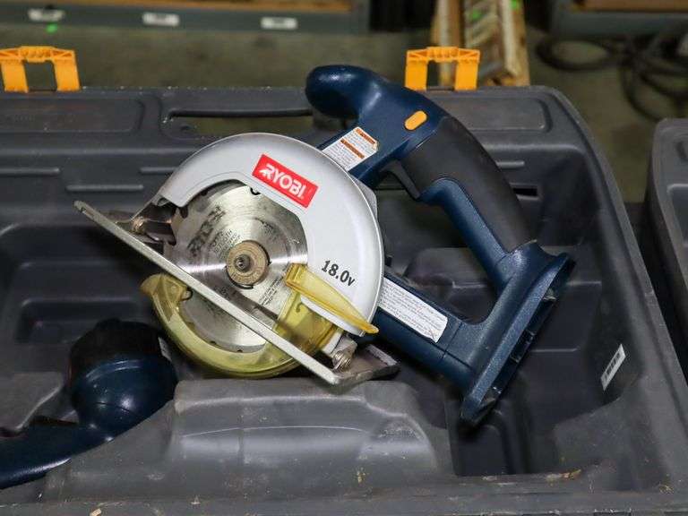 (2) Ryobi Circular Saws, Sawzall, And Light, Battery Operated, With Out