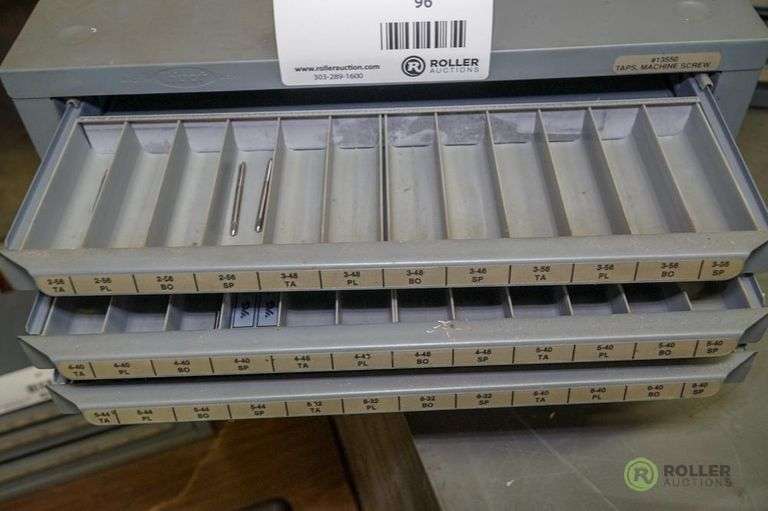 Hout 5 Drawer Decimal Drill Cabinets With Inventory 15in X 8in X 7in 