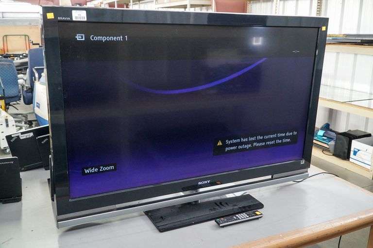 Sony Bravia KDL52W4100 Television Roller Auctions