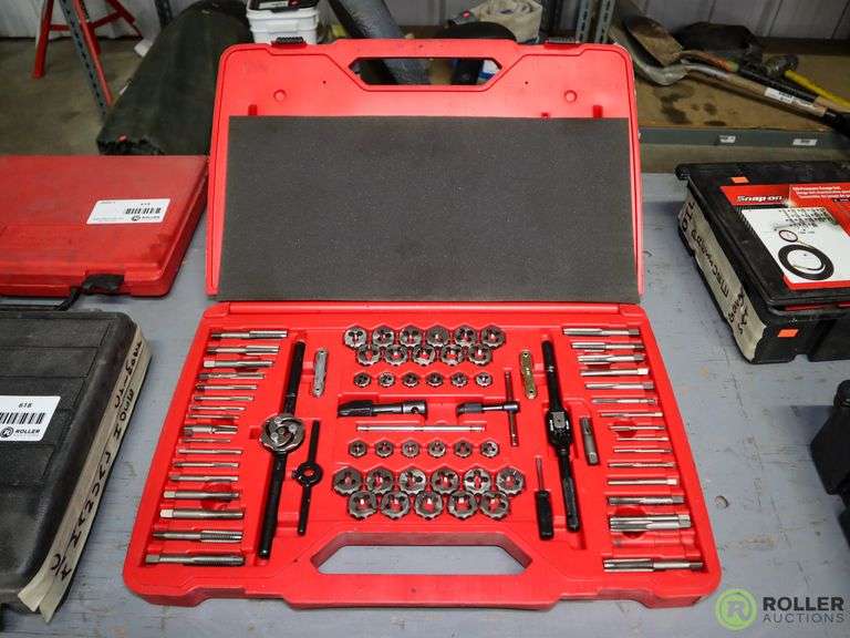 SnapOn TDTDM500A 76Piece Tap & Die Set Roller Auctions