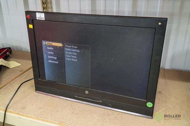 Westinghouse SK26H590D Flat Screen 26in TV Roller Auctions