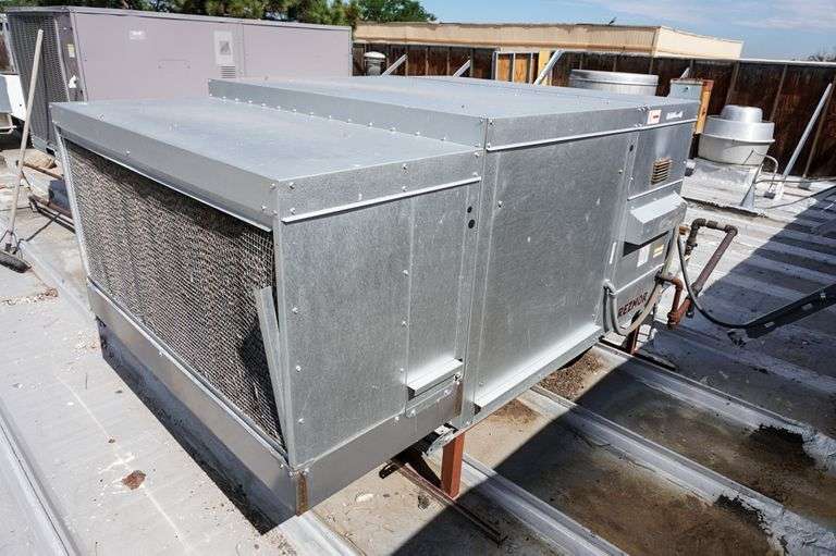 Reznor Exhaust Hood MakeUp Air Unit Roller Auctions
