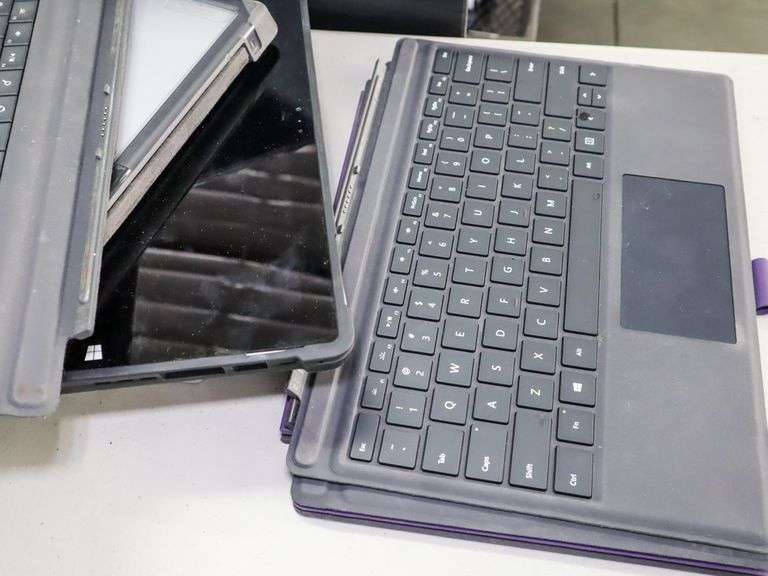 (6) Microsoft Surface Tablets With (5) Keyboards (Inoperable, Passcode