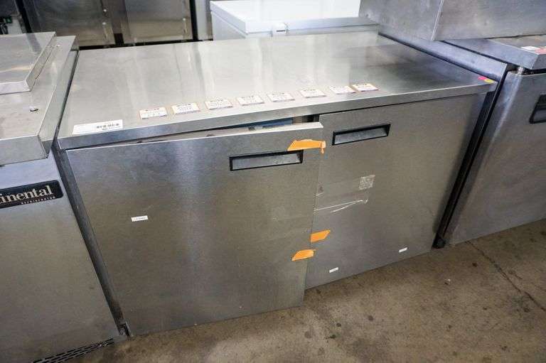 Delfield UC4048Star Stainless Steel 2Door Under Counter Refrigerator
