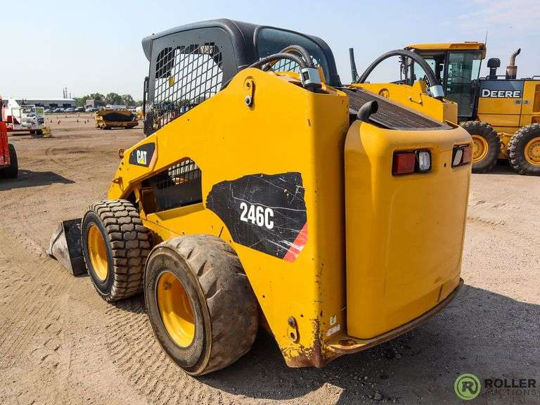 2013 Caterpillar 246C Skid Steer Loader - Roller Auctions