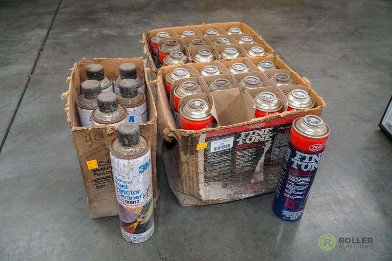 (6) Cans of 3M Multi Port Fuel Injector Cleaner and (24) Cans of ZEP