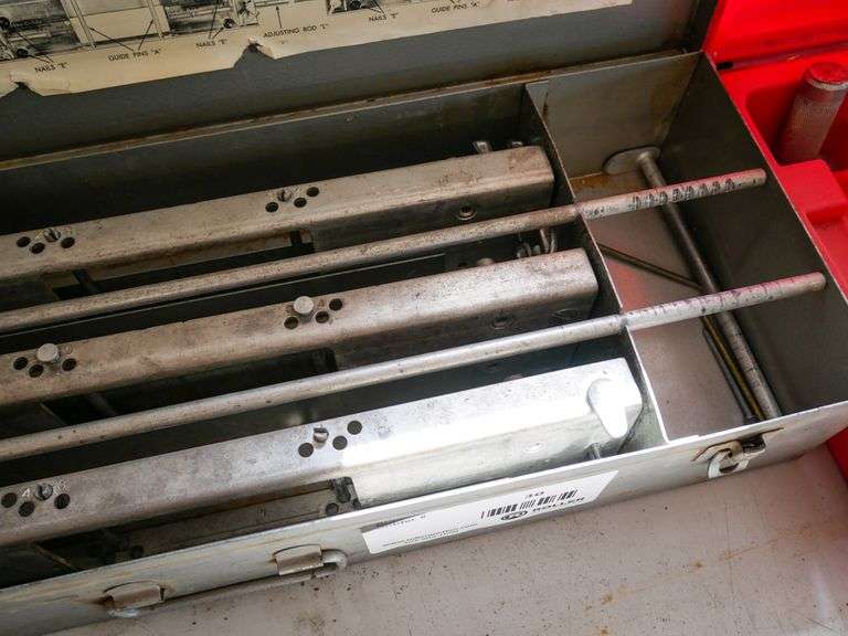 PorterCable 5037 Hinge Butt Templet With Door Drilling Jig Roller