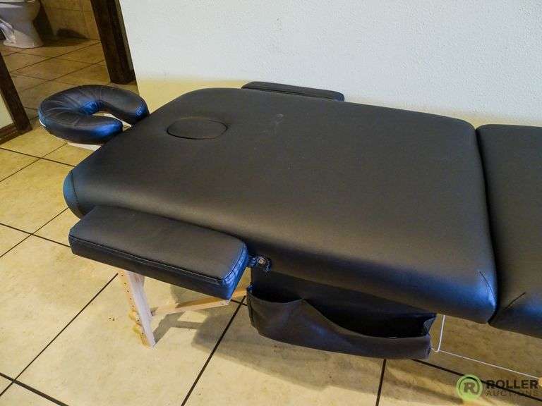 Sierra Comfort Portable Massage Table Roller Auction