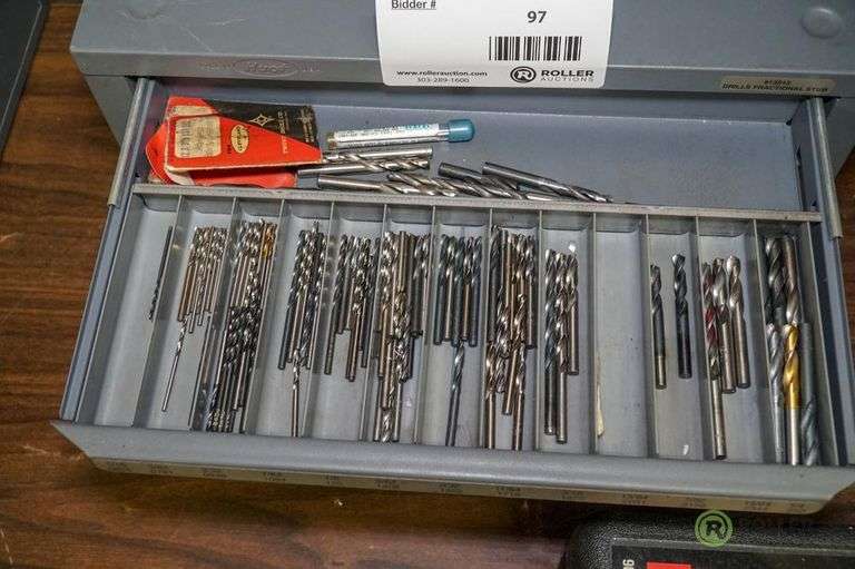 Hout 5 Drawer Decimal Drill Cabinets With Inventory 15in X 8in X 7in 