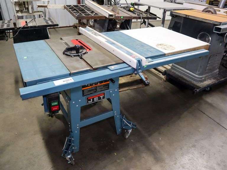 Jet JWTS10 10in Contractor Table Saw Roller Auctions