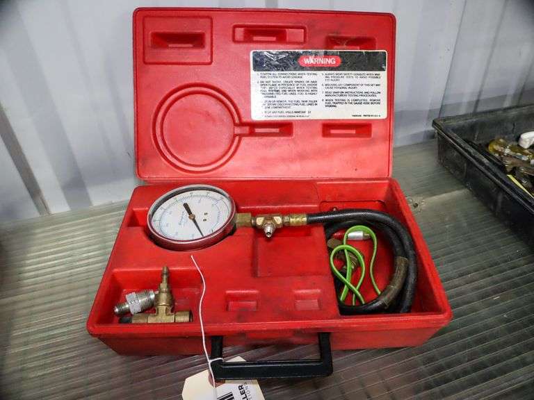 Snap On Fuel Injection Pressure Gauge Set Roller Auctions