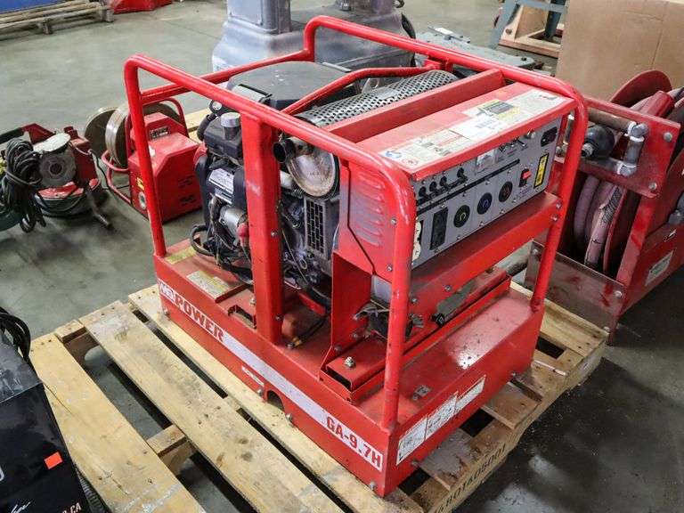 MQ Power GA9.7H Generator With Honda GX630 Motor Roller Auctions