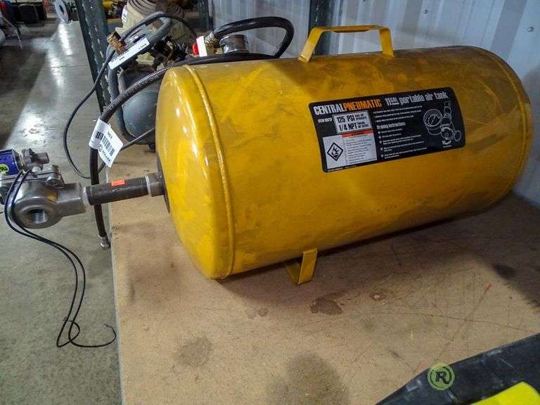 Central Pneumatic 11Gallon Portable Air Tank Roller Auctions