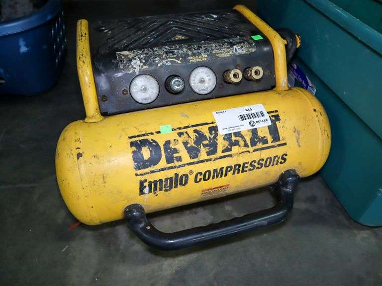 DeWalt D55155 Portable Air Compressor Roller Auctions