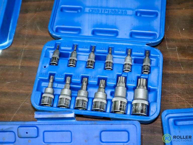 (3) Cornwell Tools Driver Sets, CBSM723S, CBCM82TSS, CBSTP13023S