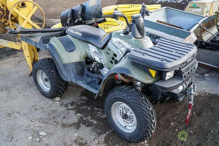 2004 Polaris 330 ATP ATV, 4x4, Gas, Winch, 4' Snowplow (No Mounting