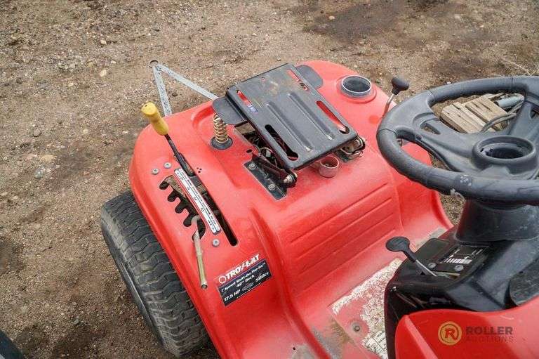 Troy Bilt Ride On Mower, 17.5Hp, 500CC, Gas, Not Running Roller Auctions