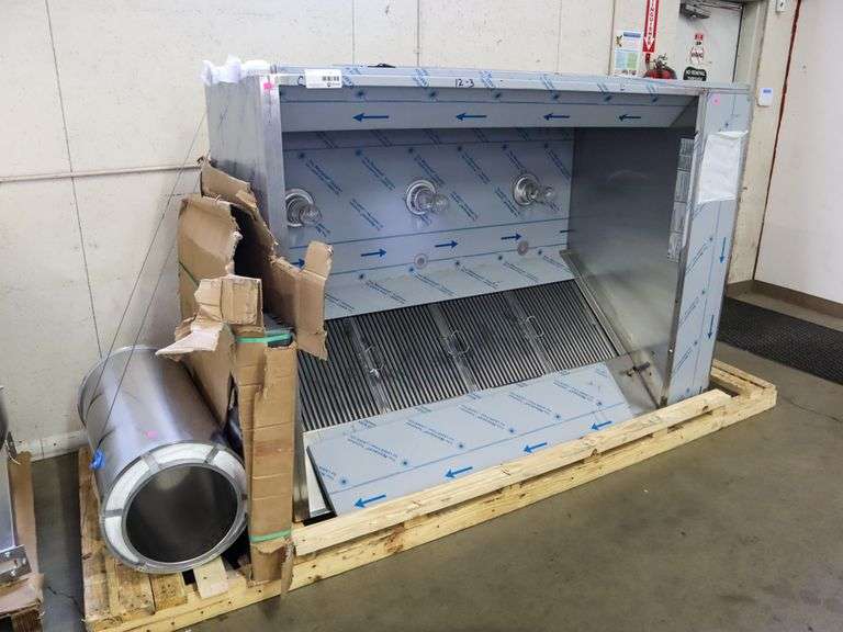 New Captiveaire System 5430 ND2 Commercial Exhaust Hood with Ansul