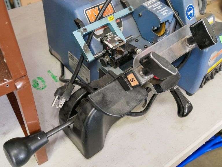 HyKo 100 Promatic Key Machine, with Keys and Stand Roller Auctions