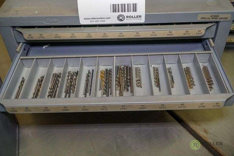 Hout 5 Drawer Decimal Drill Cabinets With Inventory 15in X 8in X 7in 
