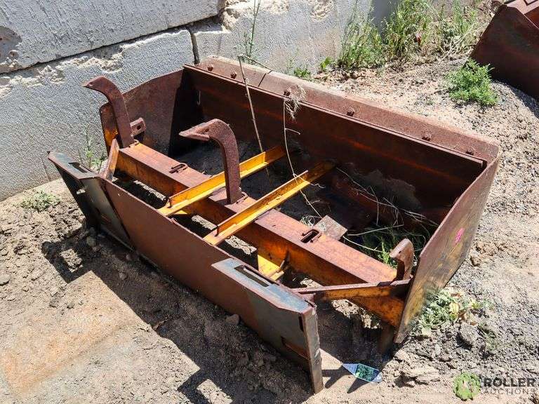 IMCO 54" Box Scraper Attachment to fit Skid Steer Loader Roller Auctions