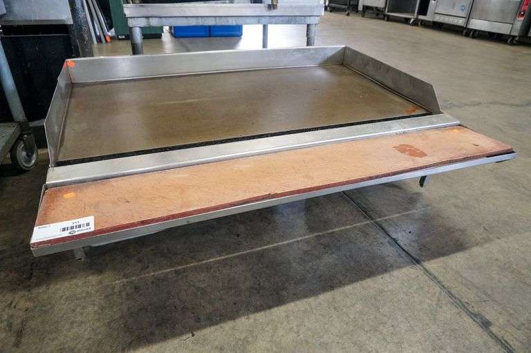 Jade Range Stainless Steel 4Burner Griddle, 48in Roller Auctions