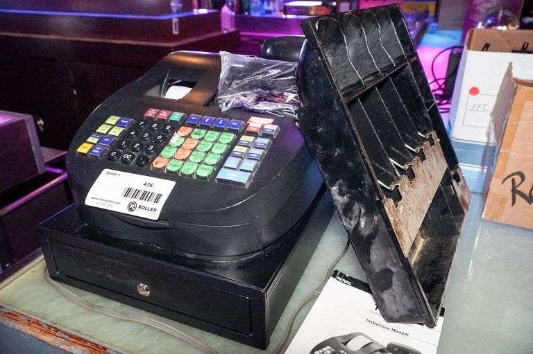 Royal Alpha 1000Ml Digital Cash Register Roller Auctions